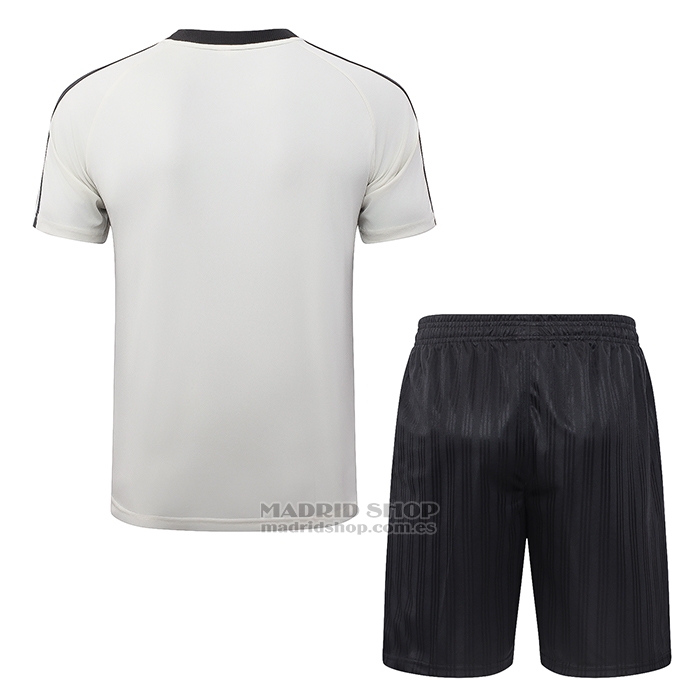 Chandal del Alemania Manga Corta 2026-2027 Crema - Pantalon Corto